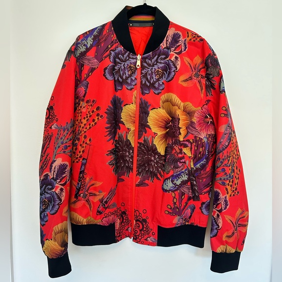 Paul Smith Red Floral Jacket Men